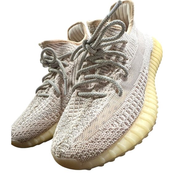 Yeezy Adidas Boost 350 v2 Cloth Trainers Pink Size 6.5 - Picture 9 of 9